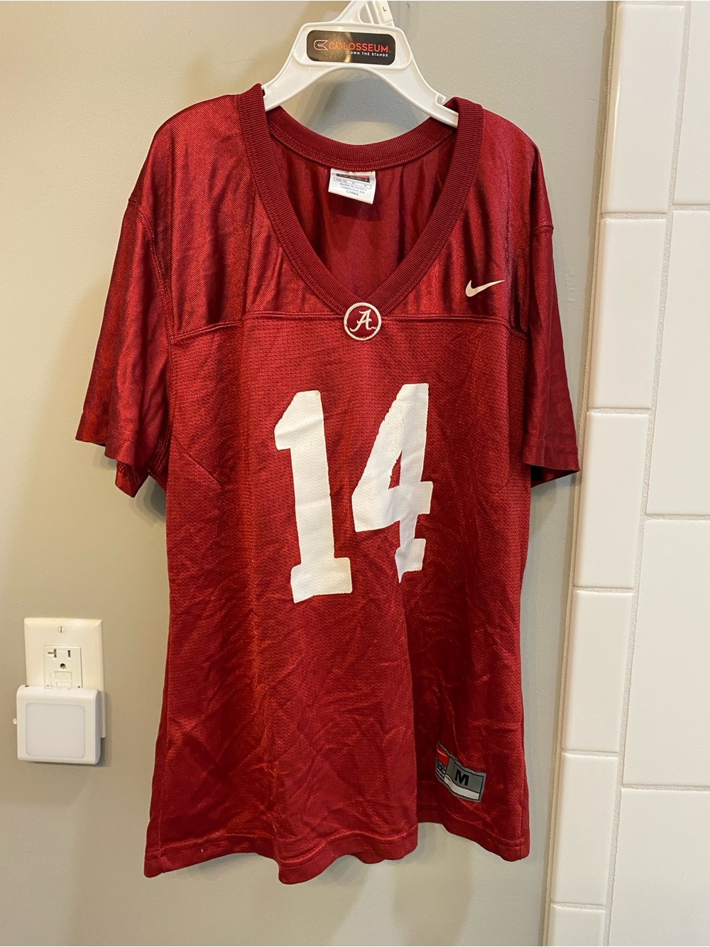 Nike Alabama Boys Football Jersey #14 / Size M (8-10) / GUC